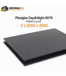 Plexiglas Day&Night 8079 PMMA turnat satinat 1 fata 3 x 2050 x 3050 mm